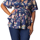 Encore Print Top - Plus
