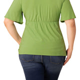 Abby Twist Front Top - Plus