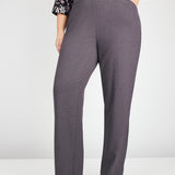 Roz & Ali™ Secret Agent Pull On Tummy Control Pants Cateye Pockets with Rivets, Tall Length