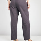 Roz & Ali™ Secret Agent Pull On Tummy Control Pants Cateye Pockets with Rivets, Tall Length