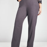 Roz & Ali™ Secret Agent Pull On Tummy Control Pants Cateye Pockets with Rivets, Tall Length