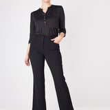 Roz & Ali™ Secret Agent Trouser With Cateye Pockets And Zipper, Short Length Plus
