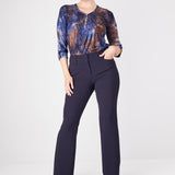 Roz & Ali™ Secret Agent Trouser With Cateye Pockets And Zipper, Short Length Plus