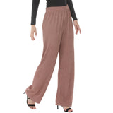 Women's Rhinestone Embellished Straight-Leg Pants