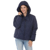 Women's Hooded Quilted Puffer Coat