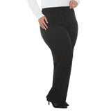 Plus Size Rhinestone Embellished Straight-Leg Pants