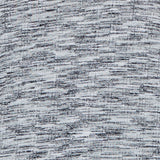 Alfred Dunner Space Dye Top with Necklace - Black/Grey - Plus