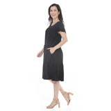Women's Flutter Sleeve Ruffle Tiered Dress