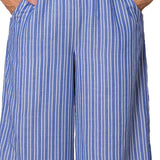 Eva Wide Leg Palazzo Pants - Plus