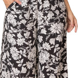 Eva Wide Leg Palazzo Pants - Plus