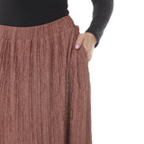 Women's Rhinestone Embellished A-Line Maxi Skirt
