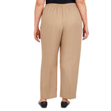 Alfred Dunner Classic Proportioned Pant Short Length - Plus