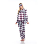 Women's Three-Piece Pajama Set - DressbarnLounge Sets