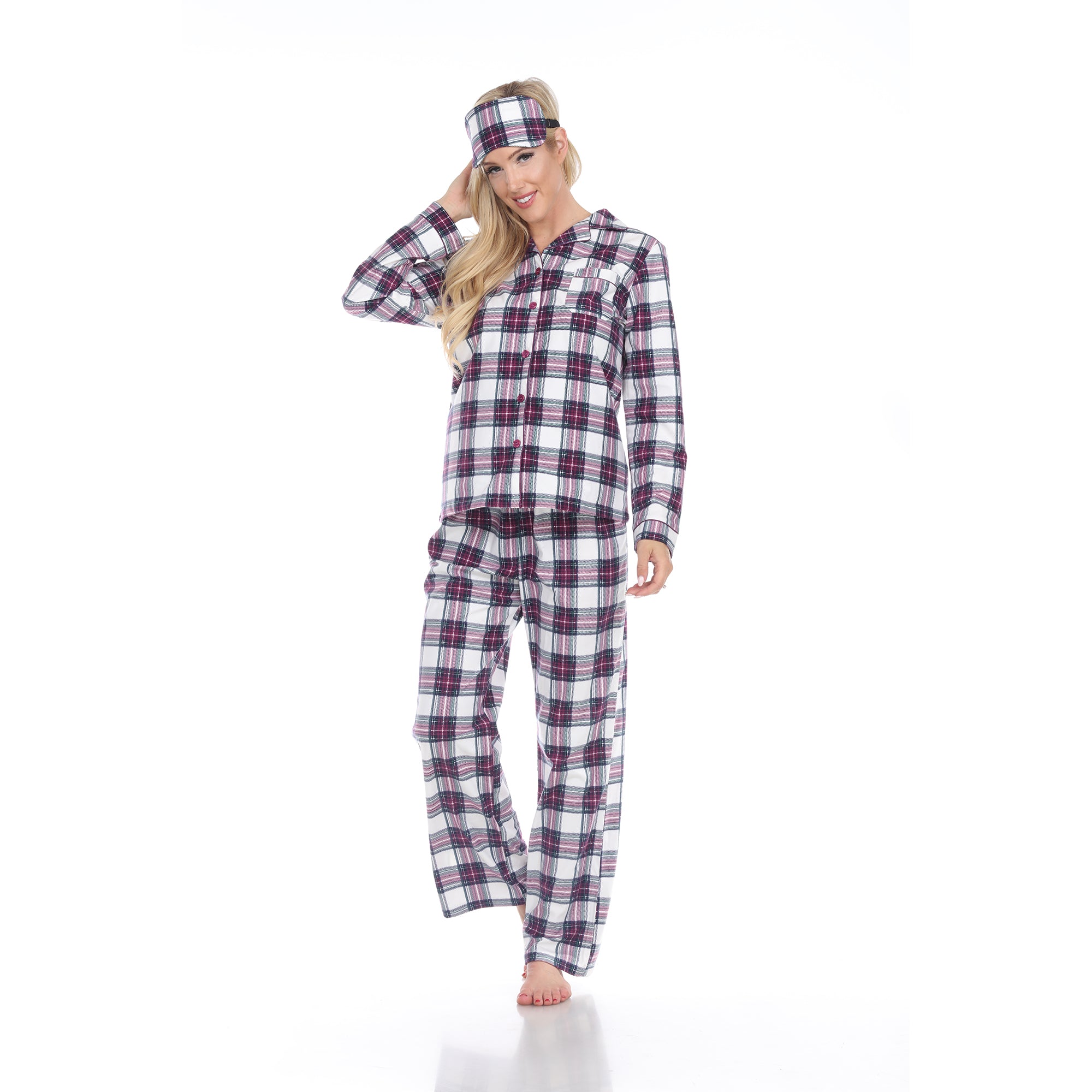 Women's Three-Piece Pajama Set - DressbarnLounge Sets