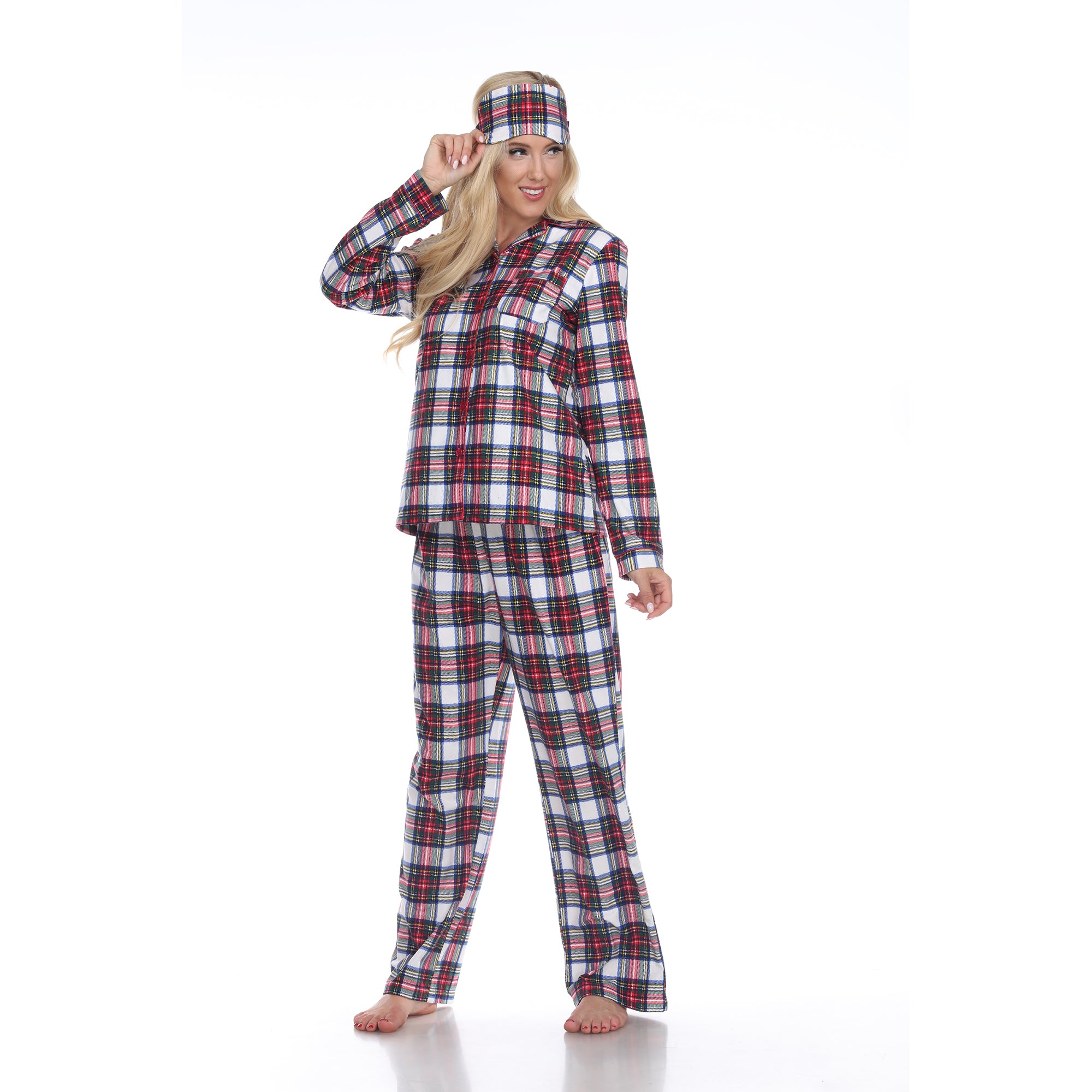 Women's Three-Piece Pajama Set - DressbarnLounge Sets