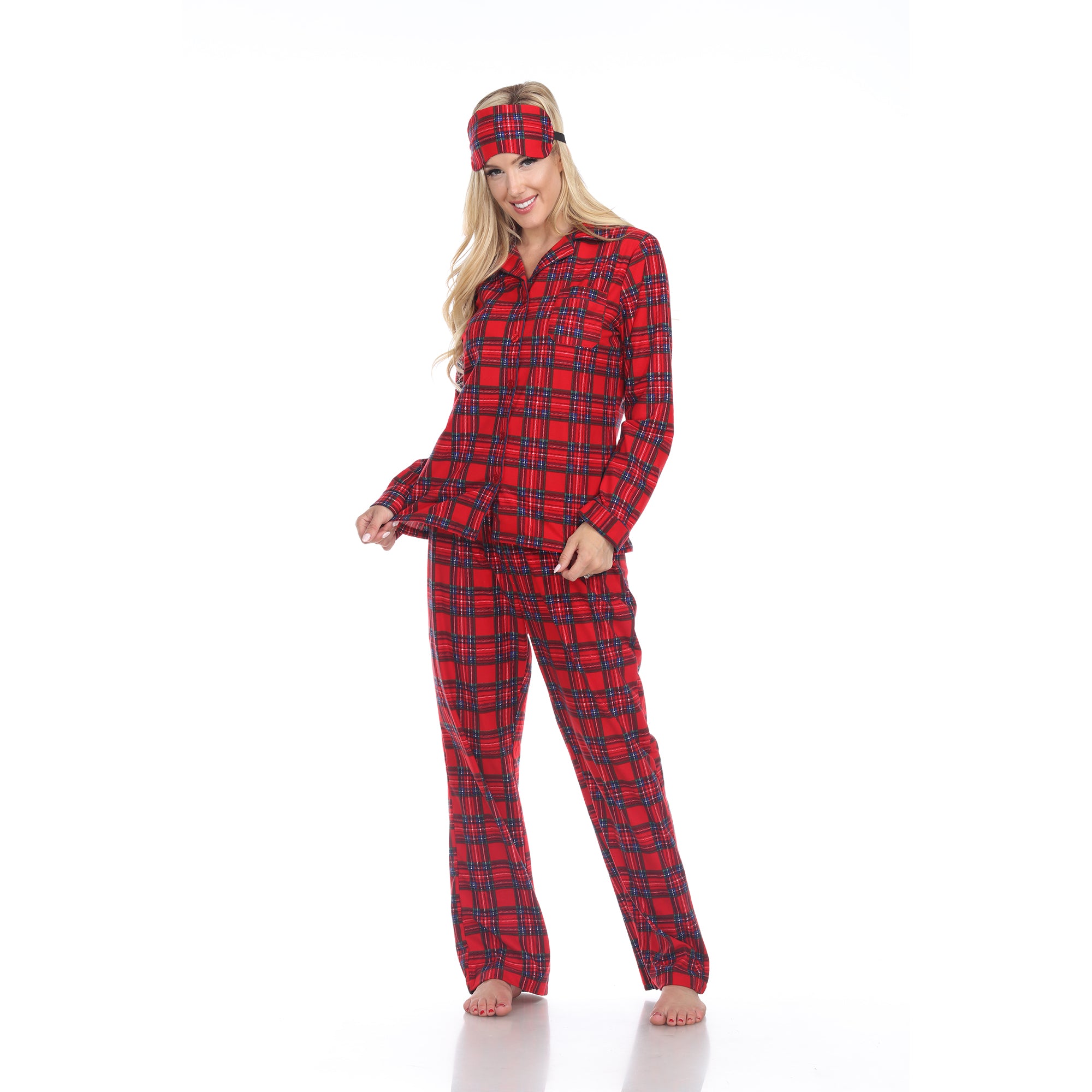 Women's Three-Piece Pajama Set - DressbarnLounge Sets