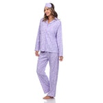 Women's Three-Piece Pajama Set - DressbarnLounge Sets