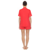 Women's Short Sleeve Bamboo Pajama Set