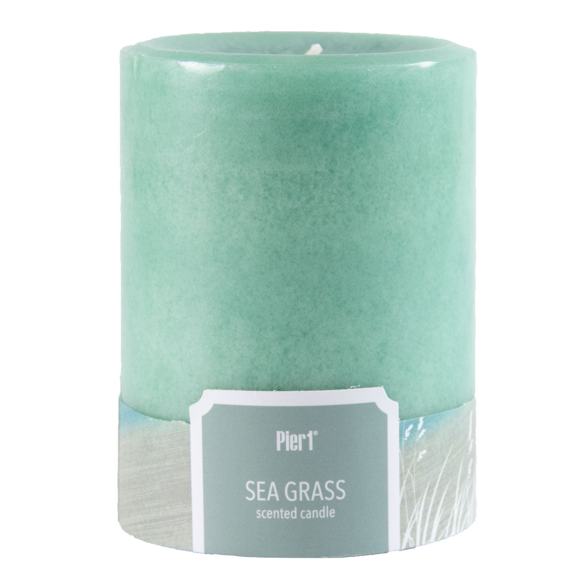 Pier-1-Sea-Grass-3x4-Solid-Pillar-Candle-Candles