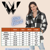 Women's Buffalo Plaid Plush Coat
