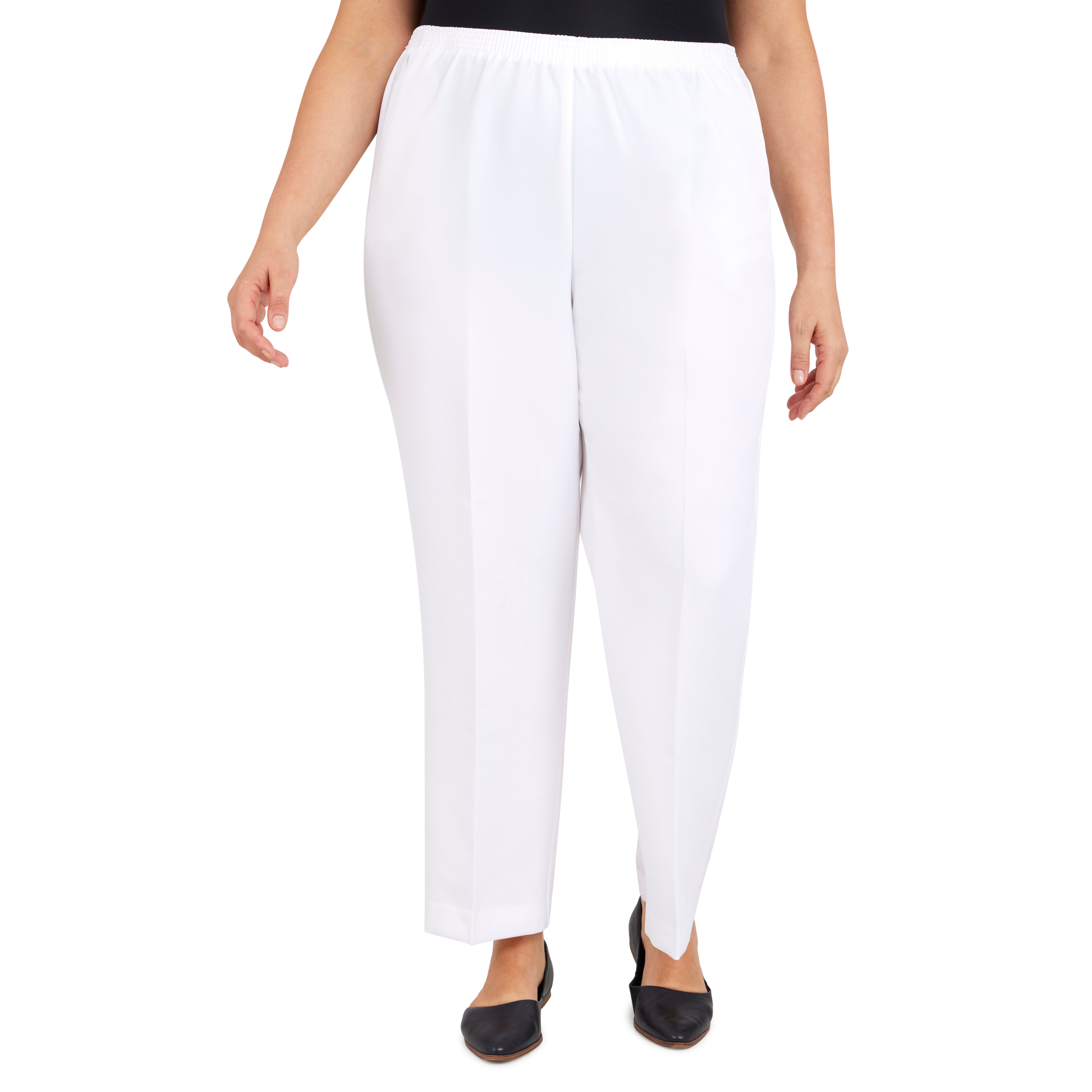 Alfred Dunner Classic Proportioned Pant Average Length - Plus