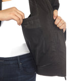 Plus Size Quilted Zip-Front Bomber Jacket