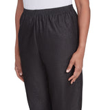 Alfred Dunner Relaxed Fit Denim Capri