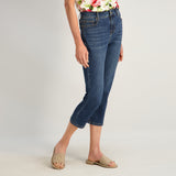 Westport Signature Side Slit Capri in Vintage