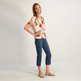 Westport Signature Side Slit Capri in Vintage