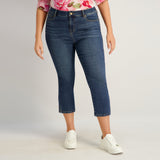 Westport Signature Side Slit Capri in Vintage - Plus