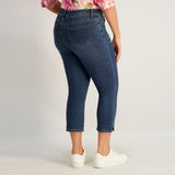 Westport Signature Side Slit Capri in Vintage - Plus