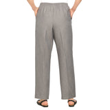 Alfred Dunner Classic Proportioned Pant Average Length- Petite