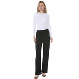 Women's Rhinestone Embellished Straight-Leg Pants
