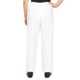 Alfred Dunner Classic Proportioned Pant Average Length- Petite