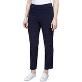 Alfred Dunner Petite Classic Allure Fit Proportioned Pant with Elastic Comfort Waistband Average Length