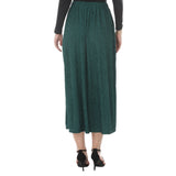 Women's Rhinestone Embellished A-Line Maxi Skirt
