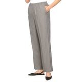 Alfred Dunner Classic Proportioned Pant Average Length- Petite