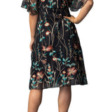 Sonnet Embroidered Cocktail Dress