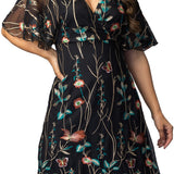 Sonnet Embroidered Cocktail Dress