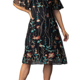 Sonnet Embroidered Cocktail Dress