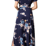 Vienna Maxi Dress in Plum Passion