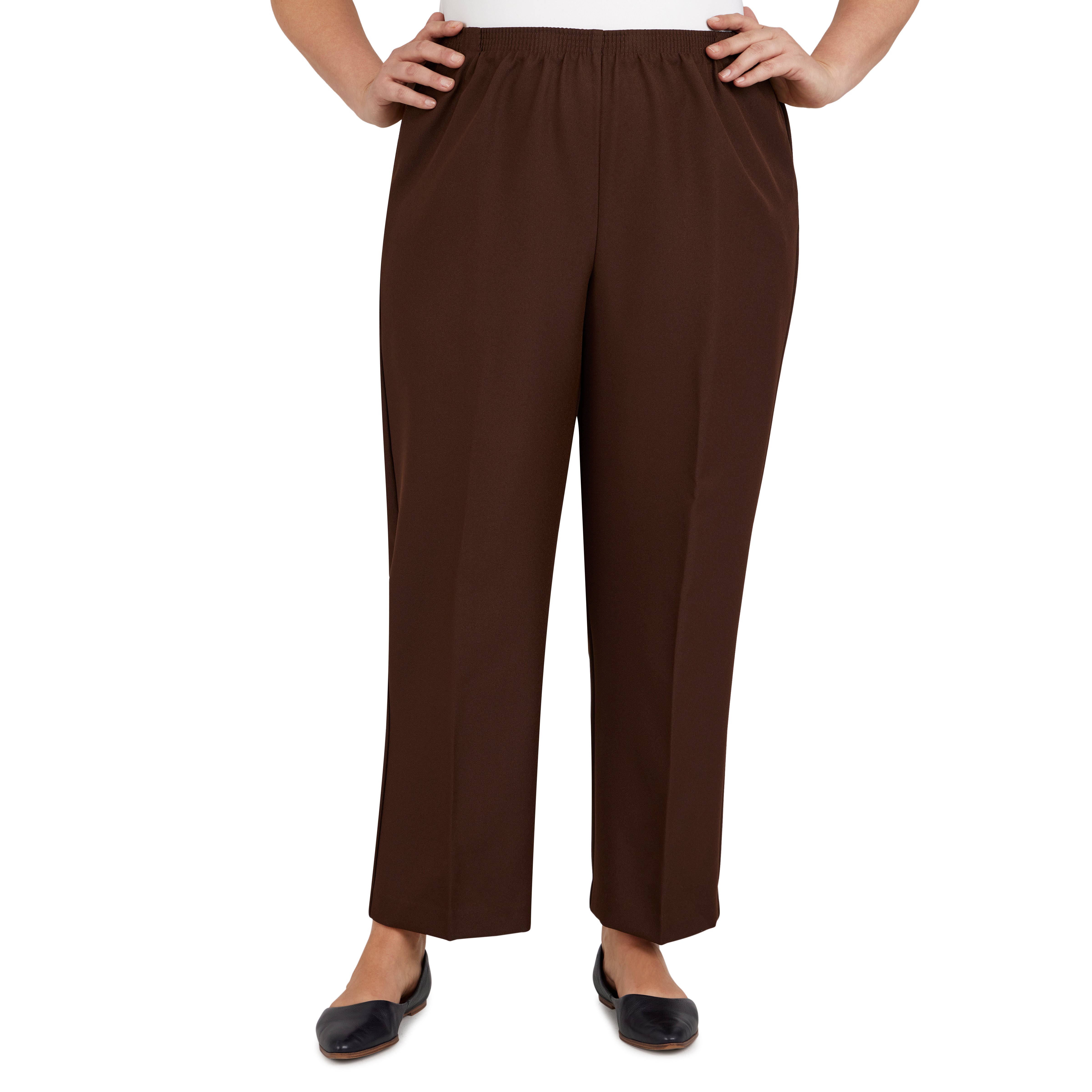 Alfred Dunner Classic Proportioned Pant Average Length - Plus