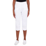 Alfred Dunner Women's Allure Stretch Clamdigger Pant