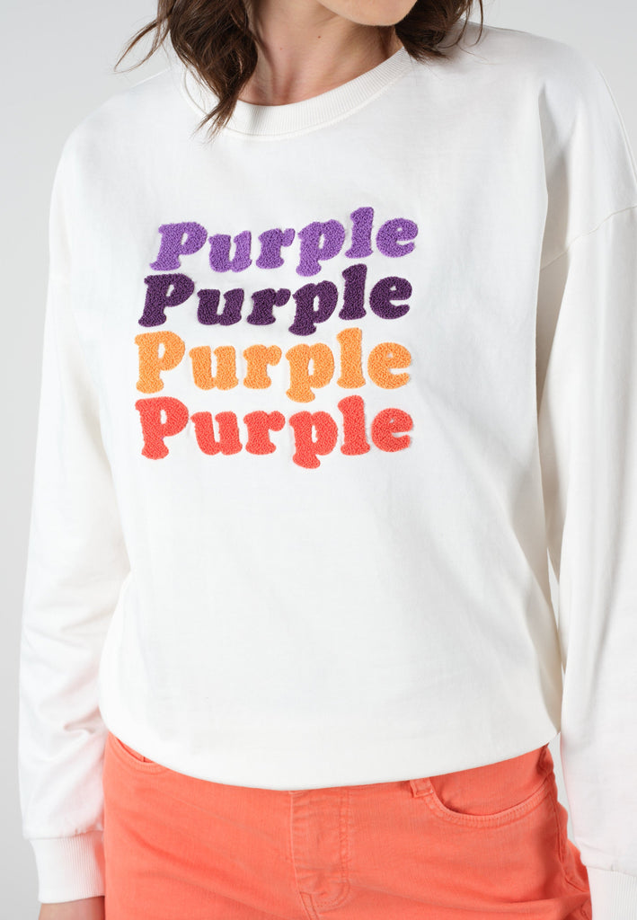 Deeluxe Purple Sweatshirt