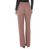 Women's Rhinestone Embellished Straight-Leg Pants
