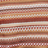 Alfred Dunner Textured Stripe Knit Top with Necklace - Tan - Plus