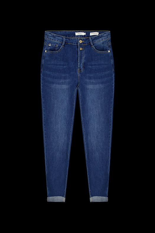 Deeluxe Djena Medium Blue Used Denim Jeans