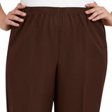 Alfred Dunner Classic Proportioned Pant Short Length - Plus