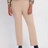 Roz & Ali™ Secret Agent Slight Bootcut Pants - Camel - Plus