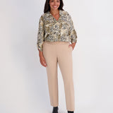 Roz & Ali™ Secret Agent Slight Bootcut Pants - Camel - Plus